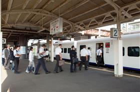 肥前山口駅ホームの写真